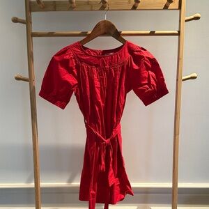 Bonpoint Cherry Red Dress